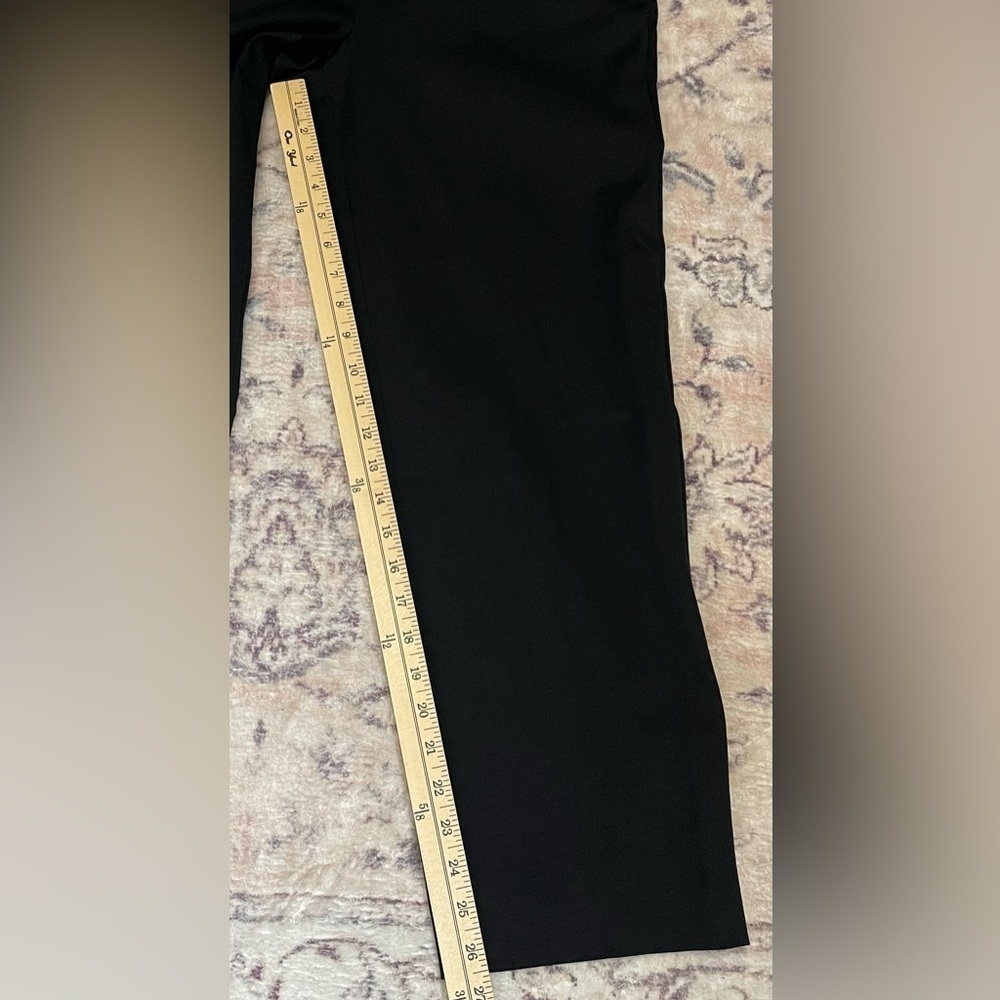 BODEN Kew Bi-Stretch Trousers Black Cotton Size 8 - Picture 8 of 10